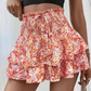 🎁 Hot Sale 49% OFF 🔥Lightweight Slimming Floral Ruffle Tiered Skirt