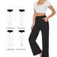 🎁 Hot Sale 49% OFF 🔥Women's high-waisted stretch yoga pants in a solid color