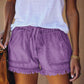 🌞2025 Summer New Arrivals🌸High Waist Drawstring Distressed Denim Shorts
