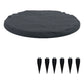 Outdoor Non-Slip Artificial Stone Mat with 4 Ground Stabilizing Pegs