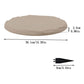 Outdoor Non-Slip Artificial Stone Mat with 4 Ground Stabilizing Pegs