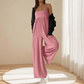 🌞2025 Summer New Arrivals🌸Beach Casual Strappy Backless Wide-Leg Jumpsuit