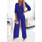 🌸New Arrival 49%OFF💖 Women's Fashion V-Neck Top and Pants Set