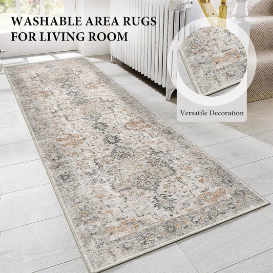 🎁 Hot Sale 49% OFF 🔥Washable Area Rugs for Living Room