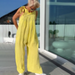 🎉Hot Sale 49% OFF🎉 Halter-Neck & Wide-Leg Jumpsuit