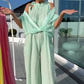 🎉Hot Sale 49% OFF🎉 Halter-Neck & Wide-Leg Jumpsuit