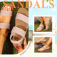 🎉2025 New Products Hot Sale✨Women's Non-Slip Casual Sandals with Wide Elastic Straps 