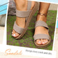 🎉2025 New Products Hot Sale✨Women's Non-Slip Casual Sandals with Wide Elastic Straps 