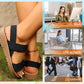 🎉2025 New Products Hot Sale✨Women's Non-Slip Casual Sandals with Wide Elastic Straps 