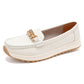 🌞2025 Summer New Arrivals🌸Women’s Elegant Solid Color Thick Sole Loafers