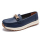 🌞2025 Summer New Arrivals🌸Women’s Elegant Solid Color Thick Sole Loafers