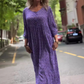 🌞2025 Summer New Arrivals🌸Women's Casual Round Neck Printed Dress