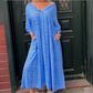 🌞2025 Summer New Arrivals🌸Women's Casual Round Neck Printed Dress