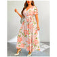 🎁 Hot Sale 49% OFF 🔥Summer Vacation Style Floral Lace-Up Long Dress