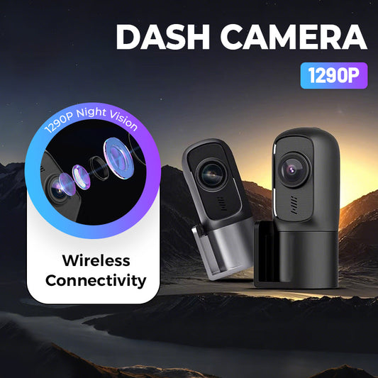 🎁 Hot Sale 49% OFF 🔥1290P Night Vision Dash Camera for Cars