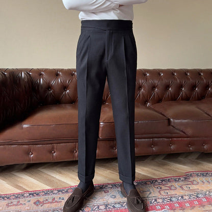 🎁 Hot Sale 49% OFF 🔥Men's Pleated High Waisted Trousers
