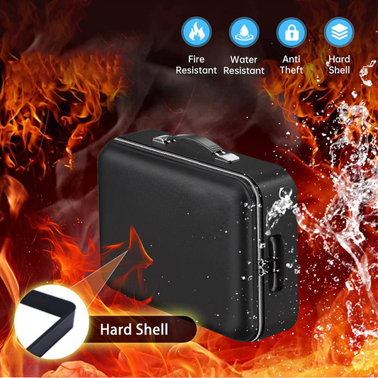 🎁 Hot Sale 49% OFF 🔥Fireproof Document Box with Combination Lock