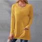 ⏰Early Autumn Sales 49% OFF🍂Women Casual Long Sleeve T-Shirt with Round Neck Pocket