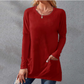 ⏰Early Autumn Sales 49% OFF🍂Women Casual Long Sleeve T-Shirt with Round Neck Pocket