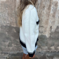🎉Hot Sale 49% OFF🎉Color-Contrast Long-Sleeve Button Cardigan