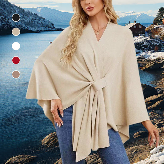 ⏳Limited-time special price £18.99⏰Women’s Cross Front Shawl Wrap