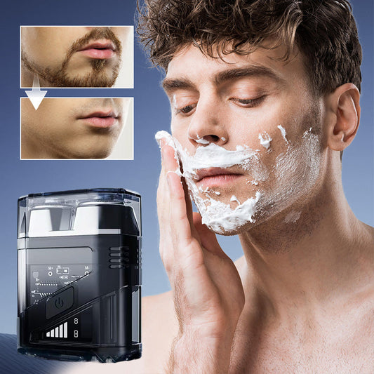 🎁 Hot Sale 49% OFF 🔥Transparent Mini Electric Shaver - IPX7 Waterproof