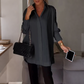 🎉Hot Sale 49% OFF🎉 Women’s Loose Fit Button-down Long Sleeve Shirt
