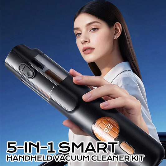 💥2025 New Products Hot Sale🛒👉5-in-1 Smart Handheld Vacuum Cleaner Kit（49% Off）
