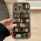 🔥2026 NEW ARRIVAL📚📱Cartoon Bookshelf Pattern TPU Phone Case