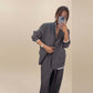 ⏰FLASH SALE 49% OFF🔥Women's Long Sleeve Blazer & Wide Leg Pant 2-Piece Set