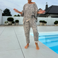 ✨Women's Leopard Print Top & Pants 2-Piece Set