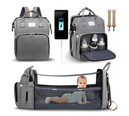🎁 Hot Sale 49% OFF 🔥Stylish and Spacious Hanging Diaper Bag for Pushchairs