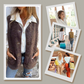 🎁 Hot Sale 49% OFF 🔥Women's Fall Button Down Short Warm Vest