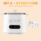 🥳2026 HOT SALE🥳💞50K+ SOLD!🎁✨ 50% OFF! Mini Multi‑Functional Egg Cooker – Smart touch panel, 6‑egg capacity, boils, poaches, scrambles & steams. Perfect for quick breakfasts! 🥚⚡