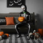 💀 49% OFF NOW! ✨ Glow-in-Dark Skeleton Costume - Full-Body LED Illusion for Halloween Parties & Cosplay Events 🎃🔦