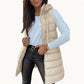 🎁 Hot Sale 49% OFF 🔥Women’s Zip-Up Long Puffer Vest