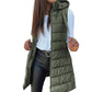 🎁 Hot Sale 49% OFF 🔥Women’s Zip-Up Long Puffer Vest