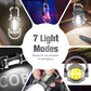 🔦 Rechargeable Keychain Flashlight – 300 Lumens, USB-C Charging & Compact, Unbreakable Design for EDC ⚡