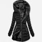 ❄️Last week of discounted offers🔥🔥Women's Hooded Mid-Length Winter Coat with Plush Lining
