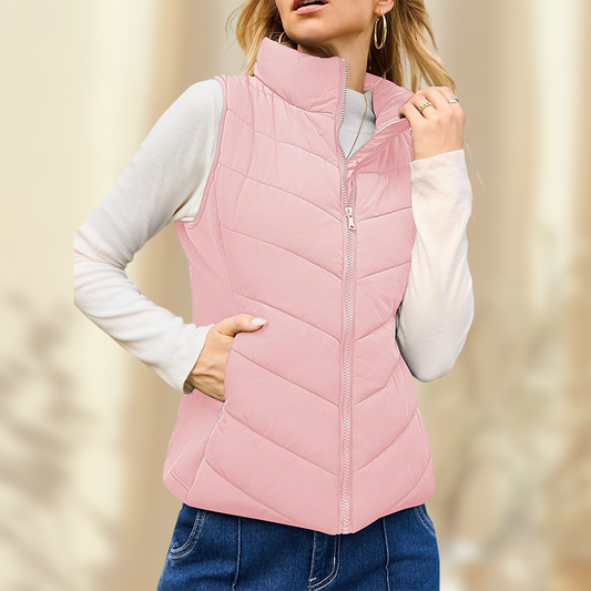 🎁 Hot Sale 49% OFF 🔥Women's Warm Stand Collar Vest