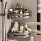 🏠 Bathroom Triangle Shelf – Easy Install, Rustproof for Storing Shampoo/Soap in Bathroom 🧴