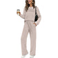 🎉Hot Sale 50% OFF🥳Women's Crew Neck Top & Drawstring Pants Set