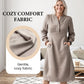 🎉2025 New Products Hot Sale✨Women’s Elegant Solid Color Long Sleeve Dress