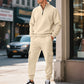 ❄️LAST DAY PROMOTION - 49%OFF 💖 Chic Versatile Men's Warm 2-Piece Set