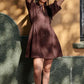🎁 Hot Sale 49% OFF 🔥Women's Zipper Short Sleeve Dress with Pockets