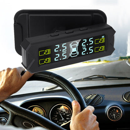 Solar Wireless Monitor for Tire Pressure