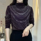 💥Last Day 49% OFF💥Women’s Graceful Long Sleeve Top With Sequins
