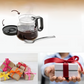 ☕Glass Pot Style Coffee Mug with Lid🎁