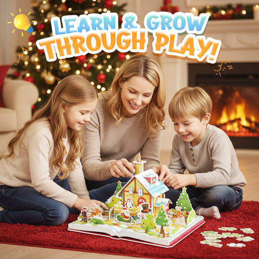 📢📢49 % OFF !!⏰⏰3D DIY Christmas Puzzle Set 💥Direct 50% Off and Stock Alert, Grab It Now or Regret Later!