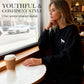 Women's Embroidered Long-Sleeve Crewneck Tops ＆ Pants 2-Piece Set